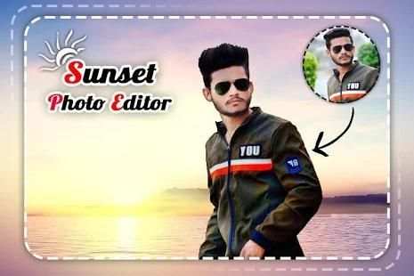 Sunset Photo Editor screenshot 1