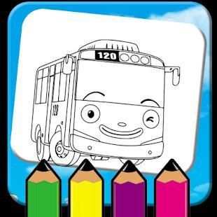 Tayo Little Bus Coloring screenshot 4