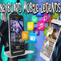 ikon keyboard Mobile Legends MOBA keyboard 2018