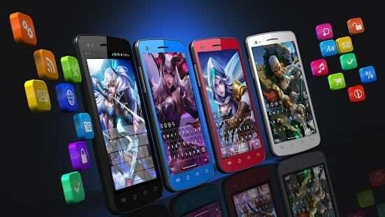 keyboard Mobile Legends MOBA keyboard 2018 screenshot 5
