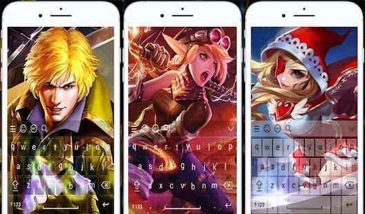 keyboard Mobile Legends MOBA keyboard 2018 screenshot 4
