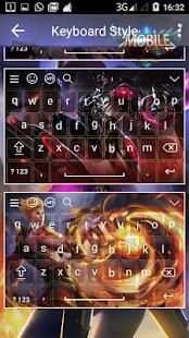 keyboard Mobile Legends MOBA keyboard 2018 screenshot 1