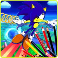 Learn To Draw :Sonic Hedgehog