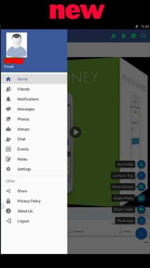 فيسبوك لايت الحديت النسخة الجديدة 2018 screenshot 2