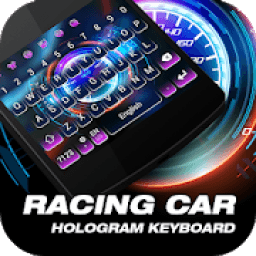 ikon Racing Car Dashboard Keyboard Theme