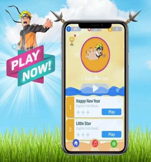 piano naruto screenshot 3