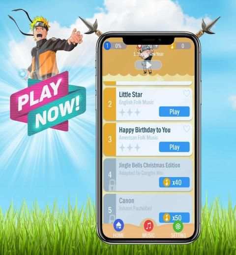 piano naruto screenshot 2