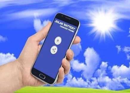 Solar Mobile Charger Prank स्क्रीनशॉट 2
