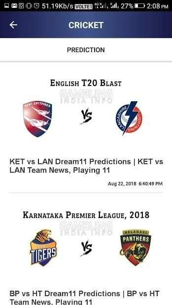 Dream11 Team Prediction screenshot 4