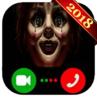 live & call Annabelle Doll on 9Apps