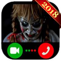 call & chat with Annabelle Doll on 9Apps
