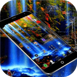 ikon Magic Waterfall Fantasy Theme
