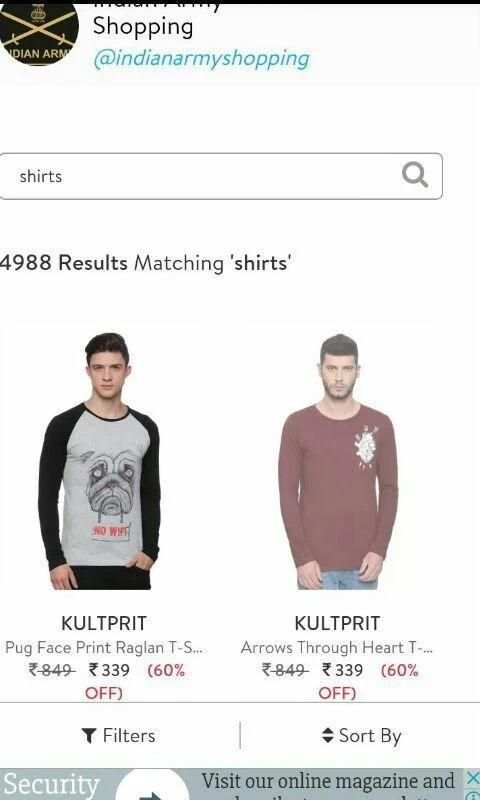 Indian Army Shopping screenshot 3