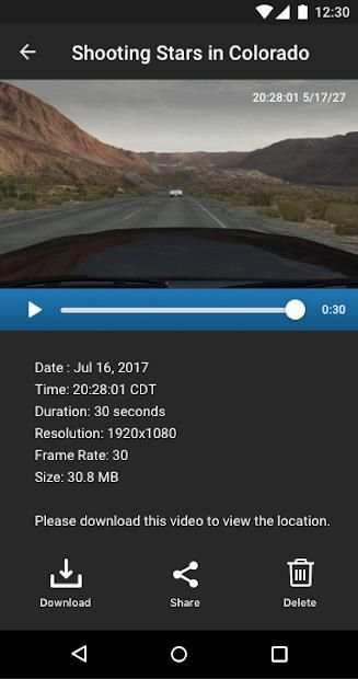 Dash Cam by Rand McNally स्क्रीनशॉट 2