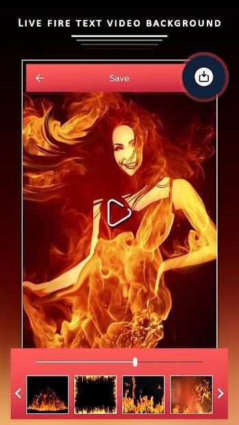 Live Fire Video Photo Background Editor स्क्रीनशॉट 4