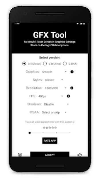 GFX Tool - ( Master HD Graphics Tool ) स्क्रीनशॉट 2