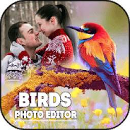 Bird Photo Frame New - Love Birds Photo Editor