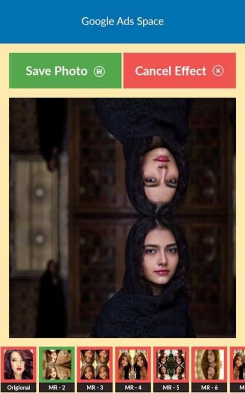 Mirror Photo Editor Camera 2018 screenshot 1