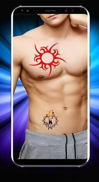 Camera Editor Tattoo For Nanatsu No Taizai screenshot 5