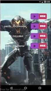 PacificRim Ringtones screenshot 1