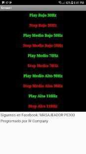 MASAJEADOR PE300 screenshot 1