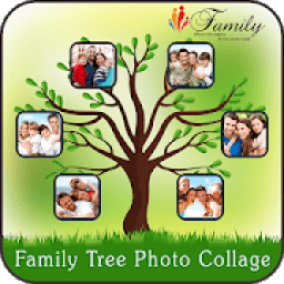 Family Tree Photo Collage आइकन