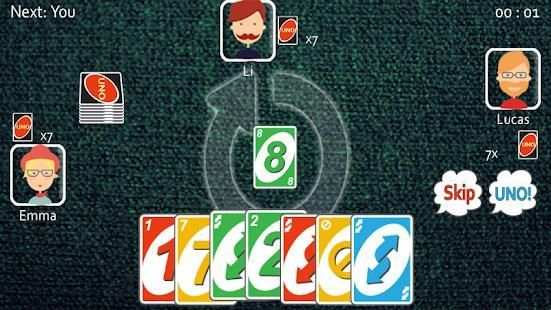 Uno Classic Game स्क्रीनशॉट 8