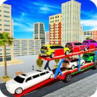 Car Parking Trailer Car Transport logo