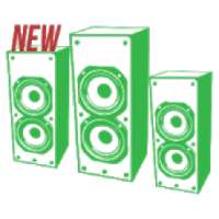 Green Speaker Bass Booster Equalizer