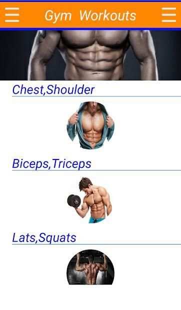 Gym Workouts App screenshot 3