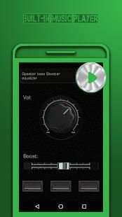 Green Speaker Bass Booster Equalizer screenshot 3