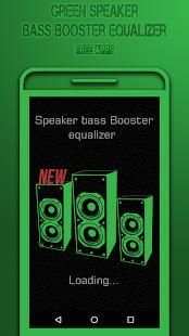 Green Speaker Bass Booster Equalizer screenshot 10