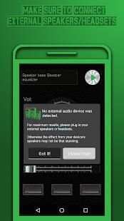 Green Speaker Bass Booster Equalizer screenshot 9