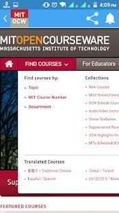 MIT OCW Browser screenshot 3