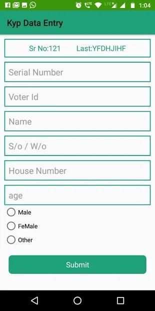 KYP Data Entry स्क्रीनशॉट 4