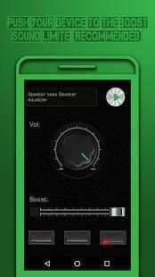 Green Speaker Bass Booster Equalizer screenshot 5