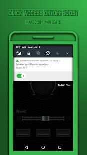 Green Speaker Bass Booster Equalizer screenshot 2
