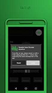 Green Speaker Bass Booster Equalizer screenshot 1