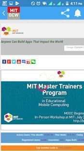 MIT OCW Browser screenshot 1
