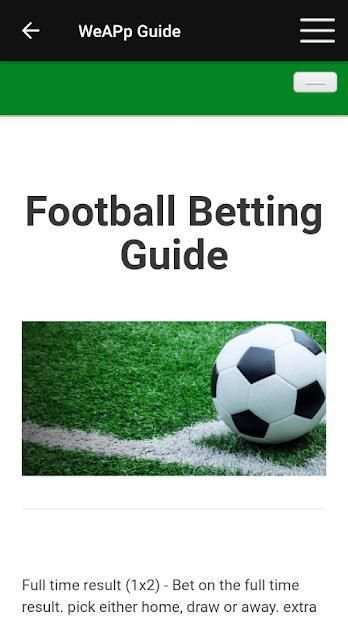 We App Guide screenshot 2