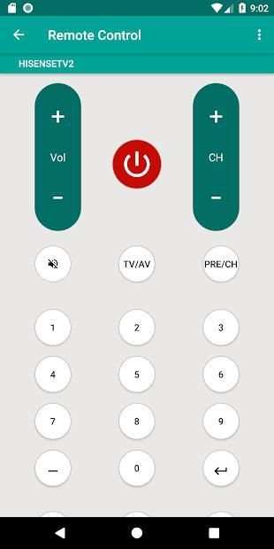 Hisense TV Remote Control App screenshot 4