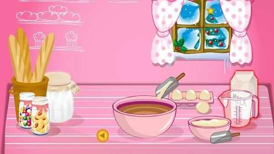 cooking games christmas cake screenshot 5
