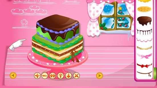 cooking games christmas cake screenshot 1