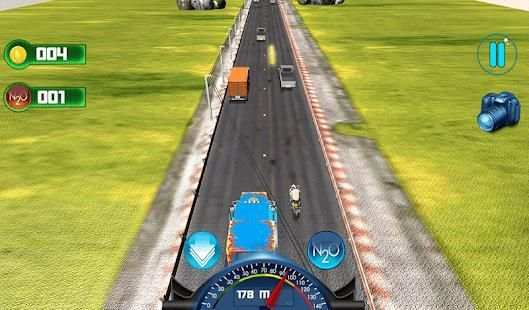Bike Racing 2018: Moto Highway Traffic Rider Game screenshot 5