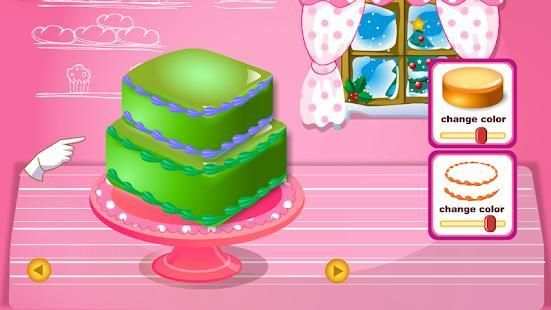 cooking games christmas cake screenshot 2