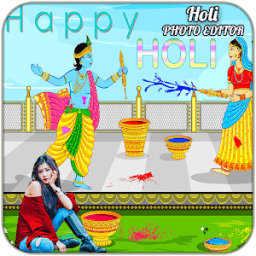 Holi Photo Editor आइकन