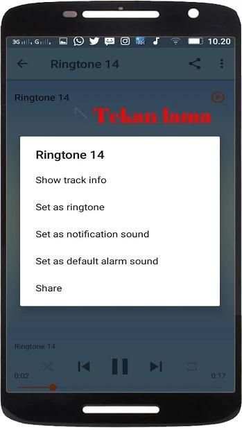 Ringtones Motorola / Nada dering screenshot 3