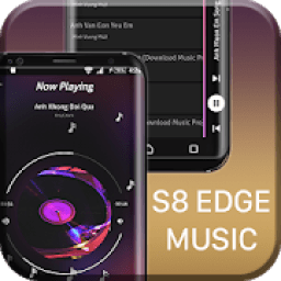 ikon Music Player style S8 Edge
