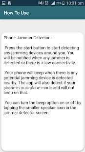 Phone Jammer Detector - Detect GSM Signal screenshot 2