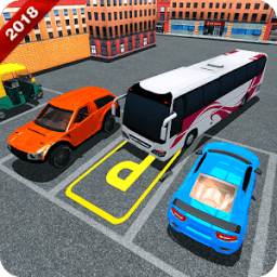 Multi Level Bus Parking City Drive Simulator आइकन